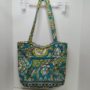 Vera Bradley Retired Spring 2007 Peacock Pattern Design Totebag